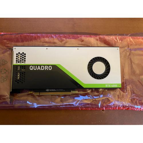 Quadro RTX 4000 Carte graphique professionnelle 8GB GDDR6 PCI Express