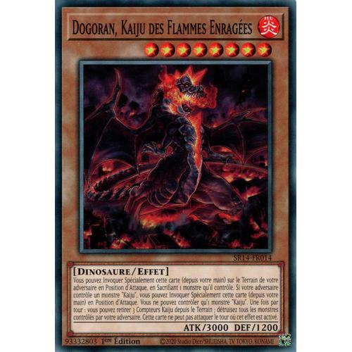 Yu Gi Oh Sr14 Fr014 Dogoran, Kaiju Des Flammes Enragées