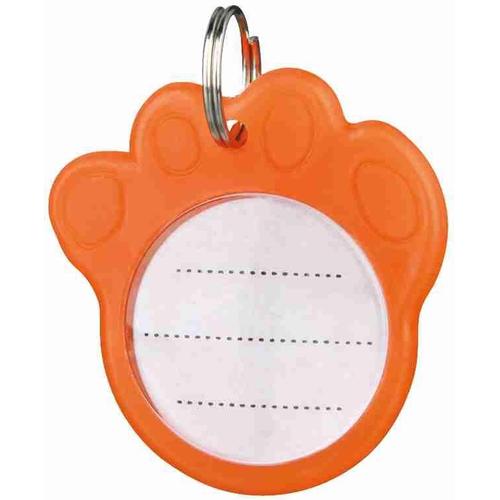 Porte Adresse Phosphorescent - D3.5cm Orange Trixie