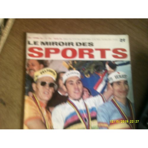 Le Miroir Des Sports N°1.200 - Merckx, Le Super-Arc-En-Ciel