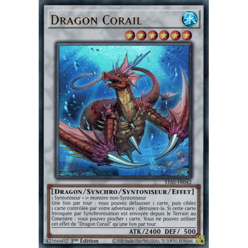 Yu Gi Oh Stas Fr042 Dragon Corail Ultra Rare