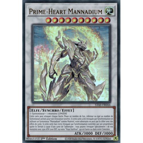 Yu Gi Oh Stas Fr044 Prime-Heart Mannadium Ultra Rare