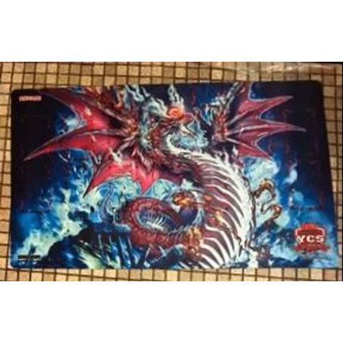 Tapis De Jeu De Carte Yu-Gi-Oh Konami  Motif :Dragon Flamberge De L'?Il De Serpent