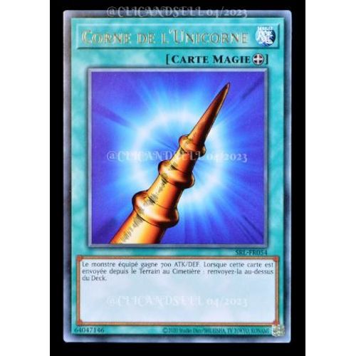 Yu Gi Oh Srl Fr054 Corne De L'union Rare