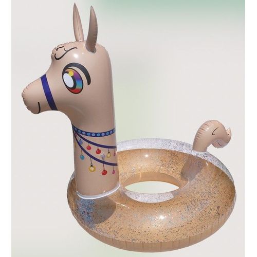 Bouée Gonflable Géante Scintillante - Lama
