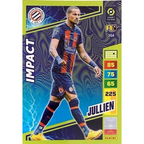 354 Christopher Jullien - Montpellier Hérault Sc - Impact - Carte Panini Adrenalyn Xl 2023-2024 Ligue 1