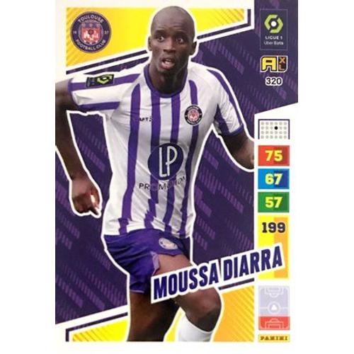 320 Moussa Diarra - Toulouse Fc - Carte Panini Adrenalyn Xl 2023-2024 Ligue 1