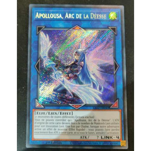 Yu Gi Oh Ra02 Fr040 Apollousa Arc De La Déesse Secrète Rare