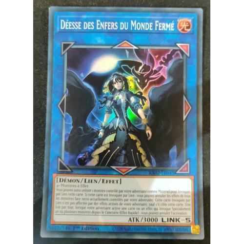 Yu Gi Oh Ra02 Fr045 Déesse Des Enfers Du Monde Fermé Super Rare