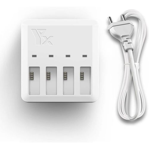 Chargeur 4 En 1, Concentrateur De Charge Multi-Batteries, Pour Charge De Batterie Dji Tello Edu-Xinlan