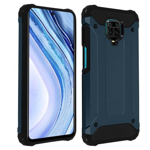 Coque Xiaomi Redmi Note 9s/Note 9 Pro/Note 9 Pro Max Antichute 1.8m Bleu Nuit