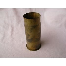 Ww1 France Artisanat De Tranchées Français Motifs Etoile Y Grecque 1916 Pdps 223