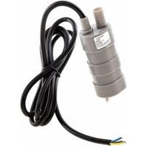 Pompe à eau submersible, pompe submersible 12 V, mini pompe à eau électrique 600 L/H, pompe de puits, pour camping-car, étang, aquarium, fontaine d'aquarium