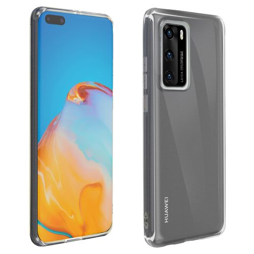 Coque Huawei P40 Silicone Flexible Résistant Ultra Fine Transparent