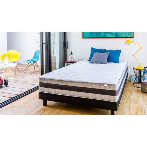 Matelas Mémoire De Forme 160x200 Memo Luxe Hbedding - Mousse Ergonomique Haute Densité Et Visco-Élastique