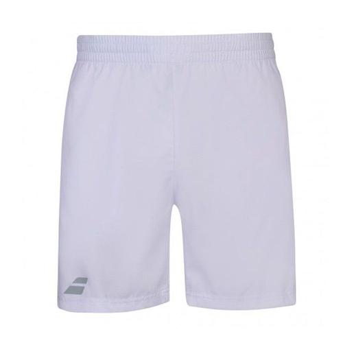 Vetements: Short Babolat Play Blanc-Taille-M