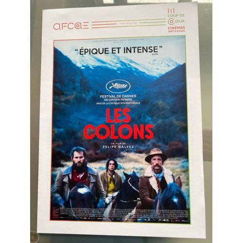 Dossier De Presse "Les Colons" De Felipe Galvez (2024)
