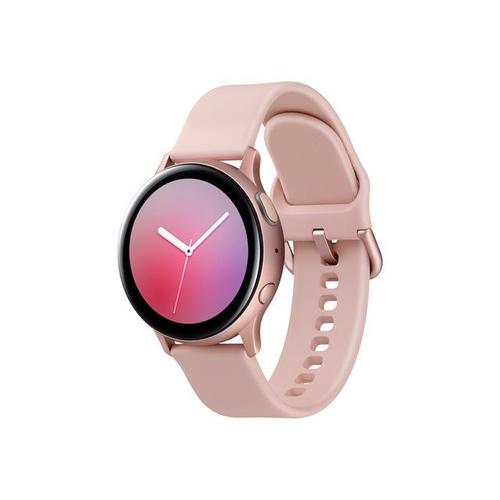 Samsung Galaxy Watch Active 2 - 44 Mm - Aluminium Or Rose - Montre Connectée Avec Bracelet - Fluoroélastomère - Or Rose - Affichage 1.2" - 4 Go - Wi-Fi, Nfc, Bluetooth - 30 G
