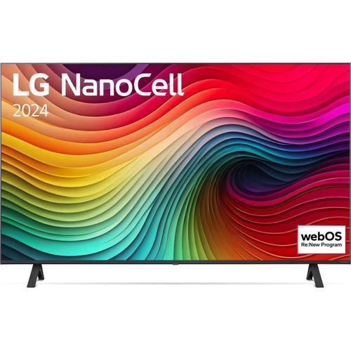 LG 43NANO81T6A 43" (109 cm) NanoCell Direct LED TV, 4K Ultra HD, 50Hz, Noir