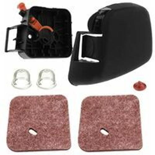 Kit de Couvercle de Filtre à air pour Stihl FS55R FS38 FS45 FS46 FS55 FS55C FS55RC HL45 HL45Z HL45DZ KM55 Coupe-Herbe désherbant, remplace 4140 124 2800 4140 141 0500 4228 140 2850