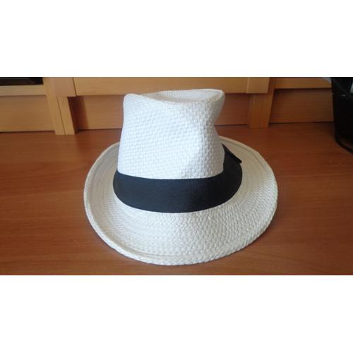 Chapeau Noir Et Blanc