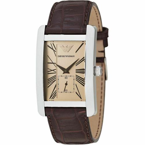 Emporio Armani Ar0154 Herren Montre Silver Nouveau