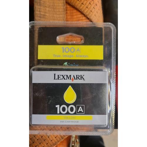 Cartouche Lexmark 100A yellow