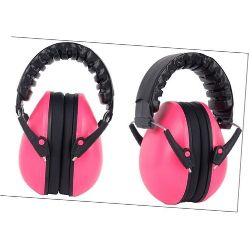 Cache-Oreilles De Protection Infantile Cache-Oreilles Anti-Bruit Protège-Oreilles Enfants Cache-Oreilles Pour Enfants Casque Anti-Bruit Casque De Protection Réduction De Bruit Rose