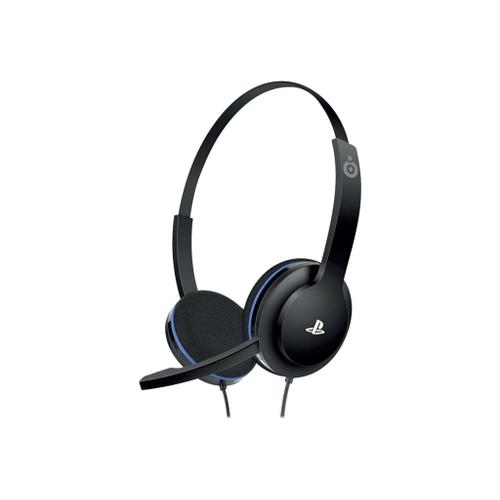 BigBen Interactive PS4OFHEADSET - Gaming - micro-casque - sur-oreille - filaire - jack 3,5mm - noir