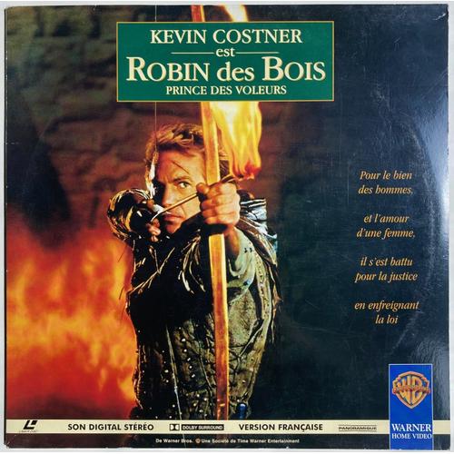 Laserdisc Robin Des Bois - Prince Des Voleurs 1991 Vf