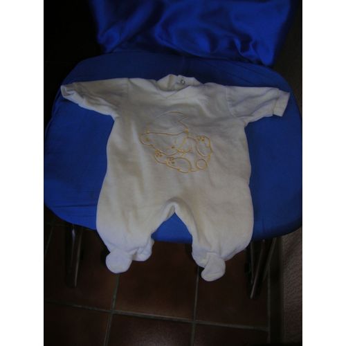 Grenouillère Bébé Lune Naissance