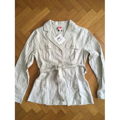 Veste Saharienne Femme Dorotennis Taille 40