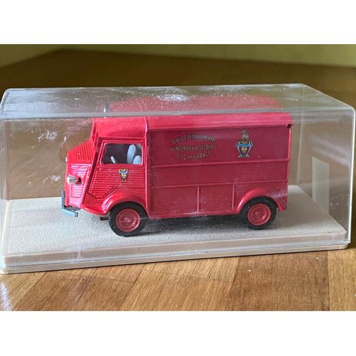 Eligor 1302 Camion Voiture Pompiers Miniature 