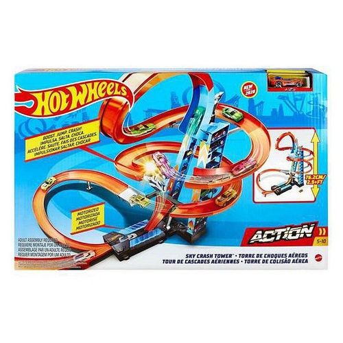 Piste Avec Rampes Hot Wheels (60 Cm)