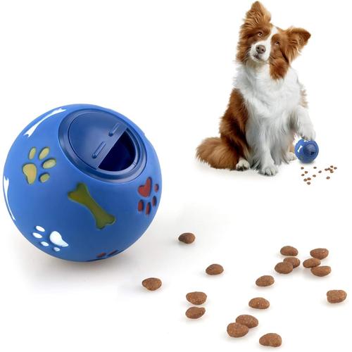 Balle À Friandises Pour Chien Jouet Pour Chiot Distributeur De Friandises Pour Chiot Jouet Interactif Jouet D'entraînement Pour Chiens, Chats, Lapins, Hamsters(Bleu)