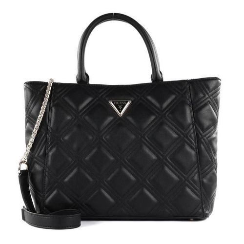 Guess - Sac cabas Deesa effet matelassé - Noir