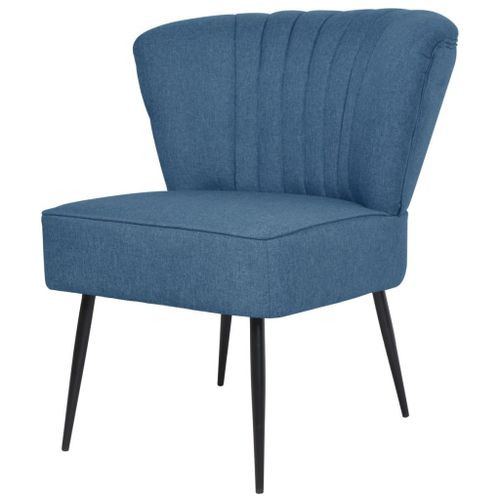 Fauteuil Chaise Siège Lounge Design Club Sofa Salon De Cocktail Bleu Helloshop26 1102103/3