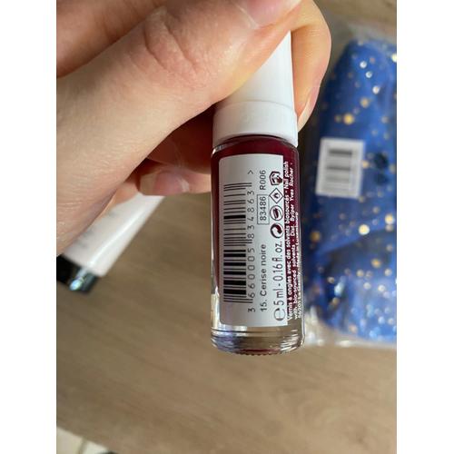 Vernis À Ongle Yves Rocher Cerise Noire  Bordeaux