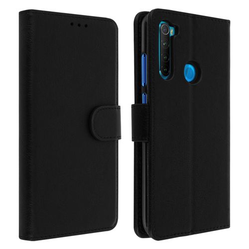 Étui Xiaomi Redmi Note 8 Et Note 8 2021 Porte-Cartes Fonction Support Noir