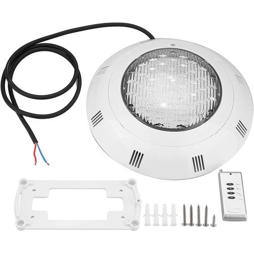 Lampe Sous-Marine 30 W 300 Led Rvb Avec Télécommande ¿ Multicolore ¿ Éclairage Étanche Pour Piscine, Fontaines Et Jardin