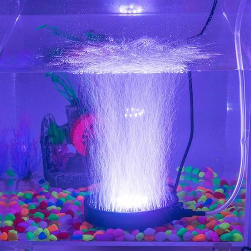 Blanc,Bleu,Jaune,Rouge,Vert Éclairage Led Submersible Pour Aquarium Avec Télécommande 11 Led - Éclairage Submersible Pour Pompe De Fontaine, Pompe À Fontaine, Bassin De Jardin