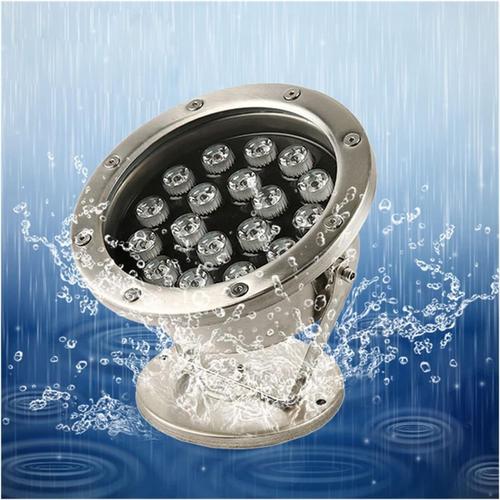 Warm White Éclairage De Piscine Led Lumière Sous-Marine 3w 6w 9w 12w 18w 24w 36w Rvb Jardin De Plein Air De La Lampe De Nuit Ip68 Paysage De Fête De Piscine Submersible Dc 12v 24v Lumière Submersible