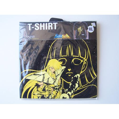 Saint Seiya - T-Shirt Shaka De La Vierge Homme Mc Black - Basic (Xl)