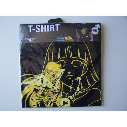 Saint Seiya - T-Shirt Noir Shaka De La Vierge Homme - Taille M