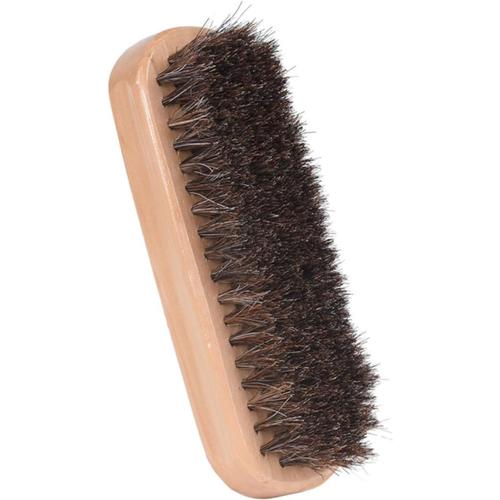 Brun 1 Pc Brosse À Chaussures Entretien Des Applicateurs Daubers Propres Outil De Nettoyage Nettoyant Pour Chaussures Brosse De Nettoyage Bottes Ménage En Bois Brosse En Crin De Cheval