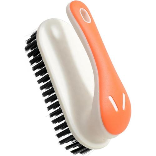 Orange Brosse De Nettoyage Professionnelle Pour Chaussures | Brosse D'entretien Des Chaussures | Brosse De Cirage De Chaussures, Brosse À Récurer De Cuisine, Chiffon À Linge Pour Murs Carrelés,