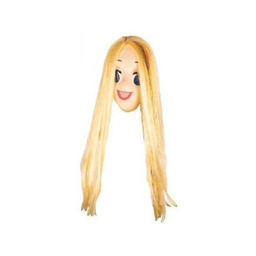 Masque Dessin Anime Japon Visage Fille Blonde Manga - Kigurumi, Cosplay - Adulte, Latex