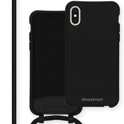 Imoshion Coque De Couleur Avec Cordon Amovible Iphone Xs / X Noir