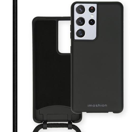 Imoshion Coque De Couleur Avec Cordon Amovible Samsung Galaxy S21 Ultra Noir