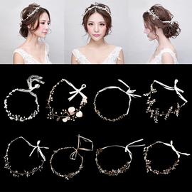 1 bal Perles Mariage Cheveux vigne cristal Accessoires de mariée strass tête pièce 